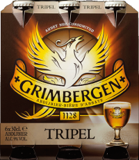 Grimbergen Triple set van 6 flesjes á 0,30 liter Grimbergen Triple set van 6 flesjes á 0,30 liter